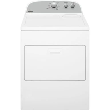 Whirlpool - 7 Cu. Ft. Gas Dryer With AutoDry Drying System - White