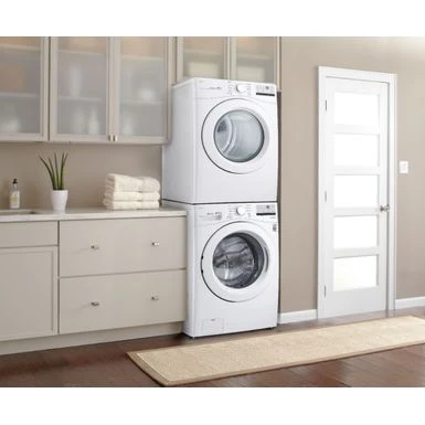 LG - 4.5 Cu. Ft. High Efficiency Stackable Front-Load Washer With 6Motion Technology - White 10 LG - 4.5 Cu. Ft. High Efficiency Stackable Front-Load Washer With 6Motion Technology - White - Image 8