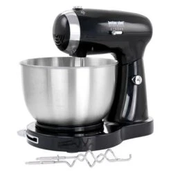 Better Chef 350 Watt MegaMix Stand Mixer In Black - 14 Cups - Black - 14 Cups