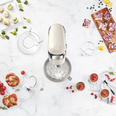 Cuisinart - Precision Master 5.5 Quart Stand Mixer - Coconut Cream 4 Cuisinart - Precision Master 5.5 Quart Stand Mixer - Coconut Cream - Image 2