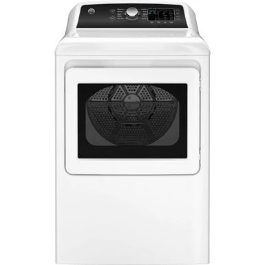 GE - 7.4 Cu. Ft. Front Load Electric Dryer With Sensor Dry - White On White 3 GE - 7.4 Cu. Ft. Front Load Electric Dryer With Sensor Dry - White On White