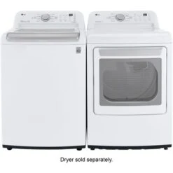 LG - 5.0 Cu. Ft. High-Efficiency Top Load Washer With 6Motion Technology - White -Techhome Appliances Store 5f3cb8ff 382a 5f9d bc04 f88e443c5e7f