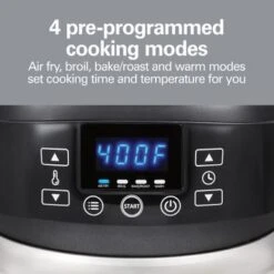 Hamilton Beach Air Fry Lid For 6 Quart Oval Slow Cookers - Black -Techhome Appliances Store 6133962b 94c4 4a23 bf03 4e8b3c8a70ba