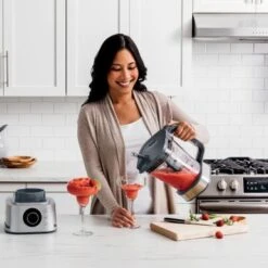 Ninja - Foodi Power Blender Ultimate System 72-Oz. Blender, Smoothie Bowl Maker, Food Processor - Platinum -Techhome Appliances Store 620d6465 c86d 5546 a545 4e95a495a669