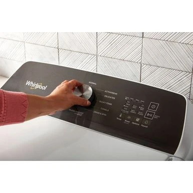 Whirlpool - 4.6 Cu. Ft. Top Load Washer With Built-In Water Faucet - White 7 Whirlpool - 4.6 Cu. Ft. Top Load Washer With Built-In Water Faucet - White - Image 5