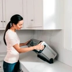 Ninja - Foodi 8-in-1 Digital Air Fry Oven, Toaster, Flip-Away Storage, Dehydrate, Keep Warm - Stainless Steel/Black -Techhome Appliances Store 65e444d7 ef61 5673 8fe9 77bbeeb82532