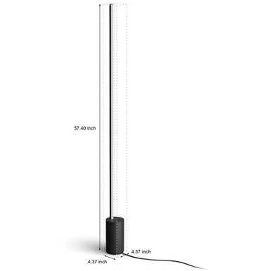 Hue 569103 /Gradient Signe Floor Lamp - Black 5 Hue 569103 /Gradient Signe Floor Lamp - Black - Image 3