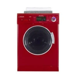 Equator Compact 13 Lbs Combination Washer Dryer Vented/Ventless Dry + Laundry Pedestal With Drawer - White -Techhome Appliances Store 69f829f6 2664 47f1 8ae1 e3bbafb7d008