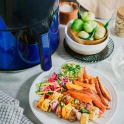 Bella Pro Series - 8-qt. Digital Air Fryer - Ink Blue Stainless Steel -Techhome Appliances Store 6bef9018 11b6 588f bc35 d2920995010f