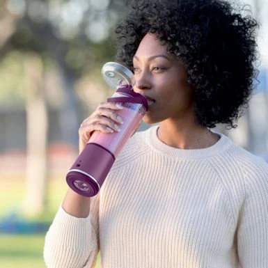 Ninja - Blast 18 Oz. Portable Blender - Passion Fruit Purple 12 Ninja - Blast 18 Oz. Portable Blender - Passion Fruit Purple - Image 10