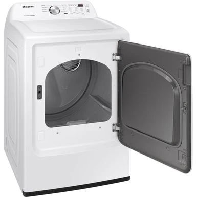 Samsung - 7.2 Cu. Ft. Electric Dryer With Sensor Dry - White 7 Samsung - 7.2 Cu. Ft. Electric Dryer With Sensor Dry - White - Image 5