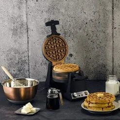CRUX Double Rotating Belgian Waffle Maker With Nonstick Plates, Stainless Steel Housing & Browning Control 14 CRUX Double Rotating Belgian Waffle Maker With Nonstick Plates, Stainless Steel Housing & Browning Control -Techhome Appliances Store 6e843455 111e 437b 948a b6535b7f5def