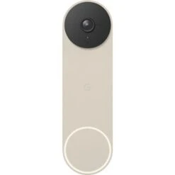 Google - Nest Wi-Fi Video Doorbell - Battery Operated - Linen