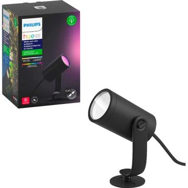 Philips - Hue White And Color Ambiance Lily Outdoor Spot Light Extension Kit - Multicolor 4 Philips - Hue White And Color Ambiance Lily Outdoor Spot Light Extension Kit - Multicolor - Image 2