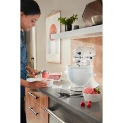 KitchenAid - Ice Cream Maker Attachment, KSMICM - White 15 KitchenAid - Ice Cream Maker Attachment, KSMICM - White -Techhome Appliances Store 77d4f017 af6b 56d4 b84e 97c7e33e5f0b