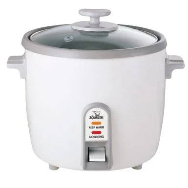 Zojirushi White Rice Cooker/ Steamer (3, 6, And 10 Cups) - 6 Cup - White 3 Zojirushi White Rice Cooker/ Steamer (3, 6, And 10 Cups) - 6 Cup - White