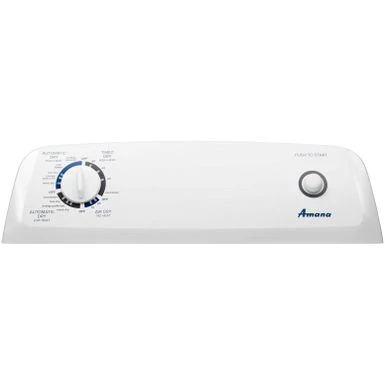 Amana - 6.5 Cu. Ft. Gas Dryer With Automatic Dryness Control - White 7 Amana - 6.5 Cu. Ft. Gas Dryer With Automatic Dryness Control - White - Image 5