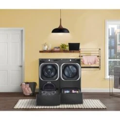 LG - 9.0 Cu. Ft. Stackable Smart Electric Dryer With Steam And Built-In Intelligence - Black Steel 25 LG - 9.0 Cu. Ft. Stackable Smart Electric Dryer With Steam And Built-In Intelligence - Black Steel -Techhome Appliances Store 7a0aa1eb 14cd 56a4 a26f 7625eec430ee