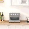 HOMCOM 7-in-1 21 Qt. Air Fryer Toaster Oven Combo For 4 Slices Of Bread Or 9" Pizza - Silver -Techhome Appliances Store 7e507533 a43f 4e4d b211 b1ffac7fb8c2