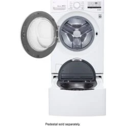 LG - 4.5 Cu. Ft. High Efficiency Stackable Front-Load Washer With 6Motion Technology - White 37 LG - 4.5 Cu. Ft. High Efficiency Stackable Front-Load Washer With 6Motion Technology - White -Techhome Appliances Store 8003f1f1 9e42 554b 812a f68f0b410816