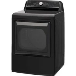 LG - 7.3 Cu. Ft. Smart Electric Dryer With Steam And Sensor Dry - Black Steel 21 LG - 7.3 Cu. Ft. Smart Electric Dryer With Steam And Sensor Dry - Black Steel -Techhome Appliances Store 81844813 515e 536f 8f47 9f3fde8549a2