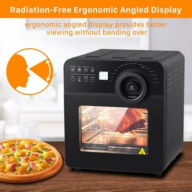 Digital 16-In-1 Air Fryer Toaster Oven - Black 8 Digital 16-In-1 Air Fryer Toaster Oven - Black - Image 6