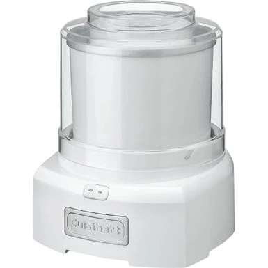 Cuisinart - 1.5-Quart Ice Cream And Sorbet Maker - White 5 Cuisinart - 1.5-Quart Ice Cream And Sorbet Maker - White - Image 3