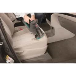 BISSELL - Pet Stain Eraser PowerBrush Plus Cordless Portable Carpet Cleaner - Titanium And Electric Blue -Techhome Appliances Store 898a2d12 2dcd 4dad b192 ff91fa45020a