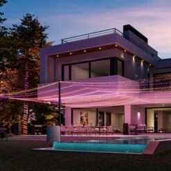 Philips - Hue Festavia 65-Foot 250-LED Smart String Lights - White And Color Ambiance -Techhome Appliances Store 8d136d9d 9cb4 5f18 9a74 34afb5d1476c