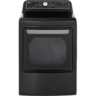 LG - 7.3 Cu. Ft. Smart Gas Dryer With Steam And Sensor Dry - Black Steel 3 LG - 7.3 Cu. Ft. Smart Gas Dryer With Steam And Sensor Dry - Black Steel