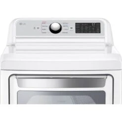 LG DLE7400W /7.3 Cu.ft. Rear Control White Dryer With EasyLoad Door -Techhome Appliances Store 8e8b598d ea94 43db addf c7704573bc7b