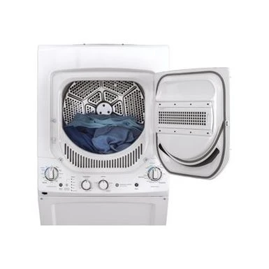 Ge Unitized Spacemaker 24" White Stack Washer With Gas Dryer 14 Ge Unitized Spacemaker 24" White Stack Washer With Gas Dryer - Image 13
