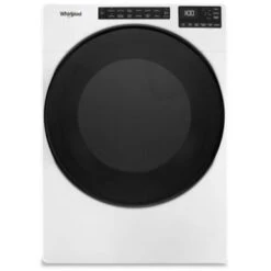 Whirlpool Ada 7.4 Cu. Ft. White Gas Wrinkle Shield Dryer