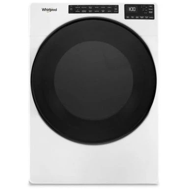 Whirlpool Ada 7.4 Cu. Ft. White Gas Wrinkle Shield Dryer