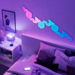 Nanoleaf - Shapes Mini Triangles Expansion Pack (10 Panels) - Multicolor 18 Nanoleaf - Shapes Mini Triangles Expansion Pack (10 Panels) - Multicolor -Techhome Appliances Store 9422cb86 1694 5395 a7d8 1760aae94bfb