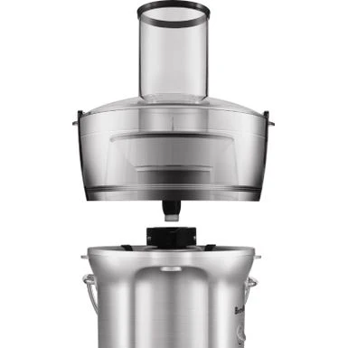 Breville - Juice Fountain Compact Electric Juicer - Silver 6 Breville - Juice Fountain Compact Electric Juicer - Silver - Image 4