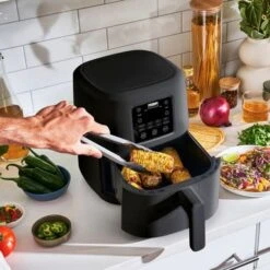 Bella Pro Series - 4.2-qt. Digital Air Fryer - Black -Techhome Appliances Store 9a6fb499 4d07 5f29 aa77 a021c1059692