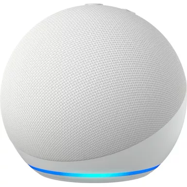 Amazon - Echo Dot (5th Gen, 2022 Release) Smart Speaker With Alexa - Glacier White 10 Amazon - Echo Dot (5th Gen, 2022 Release) Smart Speaker With Alexa - Glacier White - Image 8