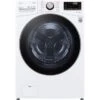 LG - 4.5 Cu. Ft. High-Efficiency Stackable Smart Front Load Washer With Steam And Built-In Intelligence - White -Techhome Appliances Store a4966657 b7db 5ff6 bf9b 14e90368def0