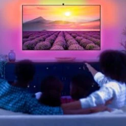 Sengled - Smart LED Wi-Fi TV Light Strip With Video Sync For 70" To 80" TV's - Multicolor -Techhome Appliances Store a6049999 493f 5278 8a93 205ec006bc75