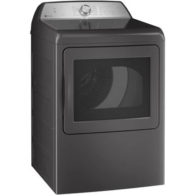 GE Profile - 7.4 Cu. Ft. Smart Electric Dryer With Sanitize Cycle And Sensor Dry - Diamond Gray 4 GE Profile - 7.4 Cu. Ft. Smart Electric Dryer With Sanitize Cycle And Sensor Dry - Diamond Gray - Image 2