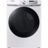 Samsung - 7.5 Cu. Ft. Stackable Smart Electric Dryer With Steam Sanitize+ - White -Techhome Appliances Store b3635592 4890 547c 91d2 b01efed2d4e3