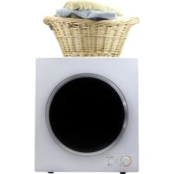 Equator White/ Silver Trim 13-pound Capacity Dryer - White