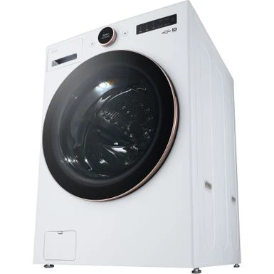 LG - 5.0 Cu. Ft. High-Efficiency Smart Front Load Washer With Steam And TurboWash 360 - White 7 LG - 5.0 Cu. Ft. High-Efficiency Smart Front Load Washer With Steam And TurboWash 360 - White - Image 5