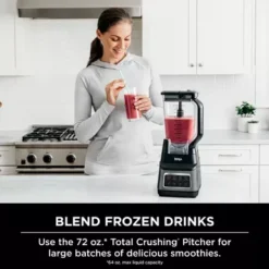 Ninja - Professional Plus Blender With Auto-iQ - Gray -Techhome Appliances Store b8f58abf ec42 4e14 bc9d 1a892b3ecd45