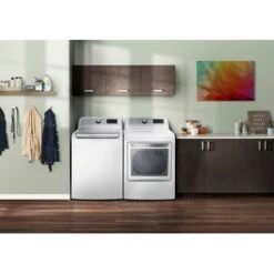 LG - 7.3 Cu. Ft. Smart Electric Dryer With EasyLoad Door - White 25 LG - 7.3 Cu. Ft. Smart Electric Dryer With EasyLoad Door - White -Techhome Appliances Store bc5b3723 3363 53ee 86f3 d097af4c2d4e