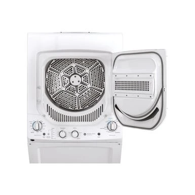 Ge Unitized Spacemaker 24" White Stack Washer With Gas Dryer 15 Ge Unitized Spacemaker 24" White Stack Washer With Gas Dryer - Image 14