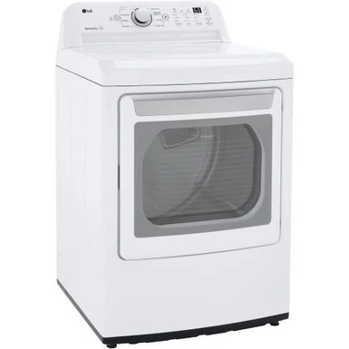 LG - 7.3 Cu. Ft. Smart Gas Dryer With Sensor Dry - White 12 LG - 7.3 Cu. Ft. Smart Gas Dryer With Sensor Dry - White - Image 10