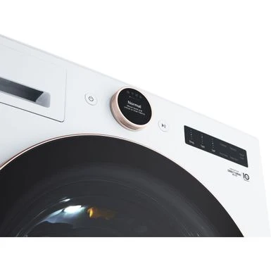 LG - 5.0 Cu. Ft. High-Efficiency Smart Front Load Washer With Steam And TurboWash 360 - White 6 LG - 5.0 Cu. Ft. High-Efficiency Smart Front Load Washer With Steam And TurboWash 360 - White - Image 4