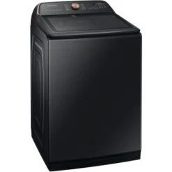Samsung - 5.5 Cu. Ft. Extra-Large Capacity Smart Top Load Washer With Auto Dispense System - Brushed Black -Techhome Appliances Store c243de98 08d1 42c5 9b38 9325c26bc383